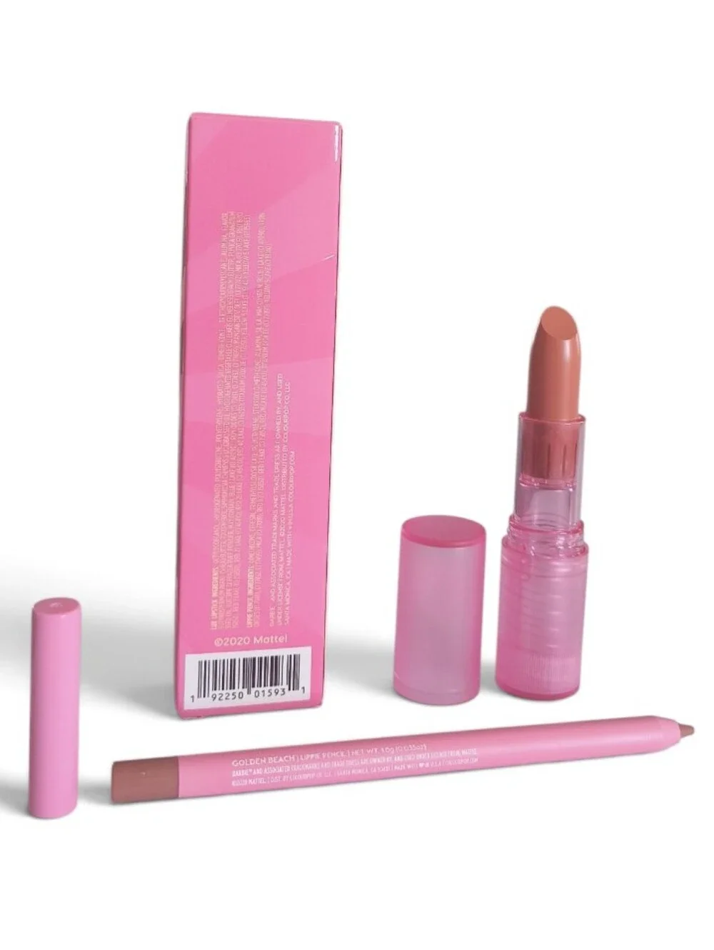 ColourPop Barbie Golden Beach Lip Duo